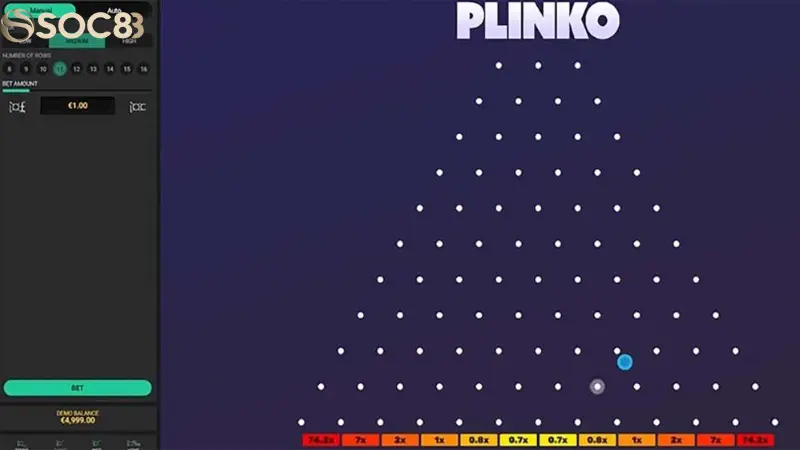 Chiến thuật chơi hiệu quả trong Game Plinko Soc88