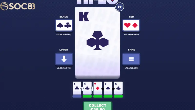 Kỹ thuật nâng cao trong game Hilo Soc88