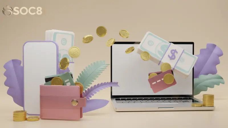 Các phương thức nạp tiền thời gian xử lí nạp tiền Soc88